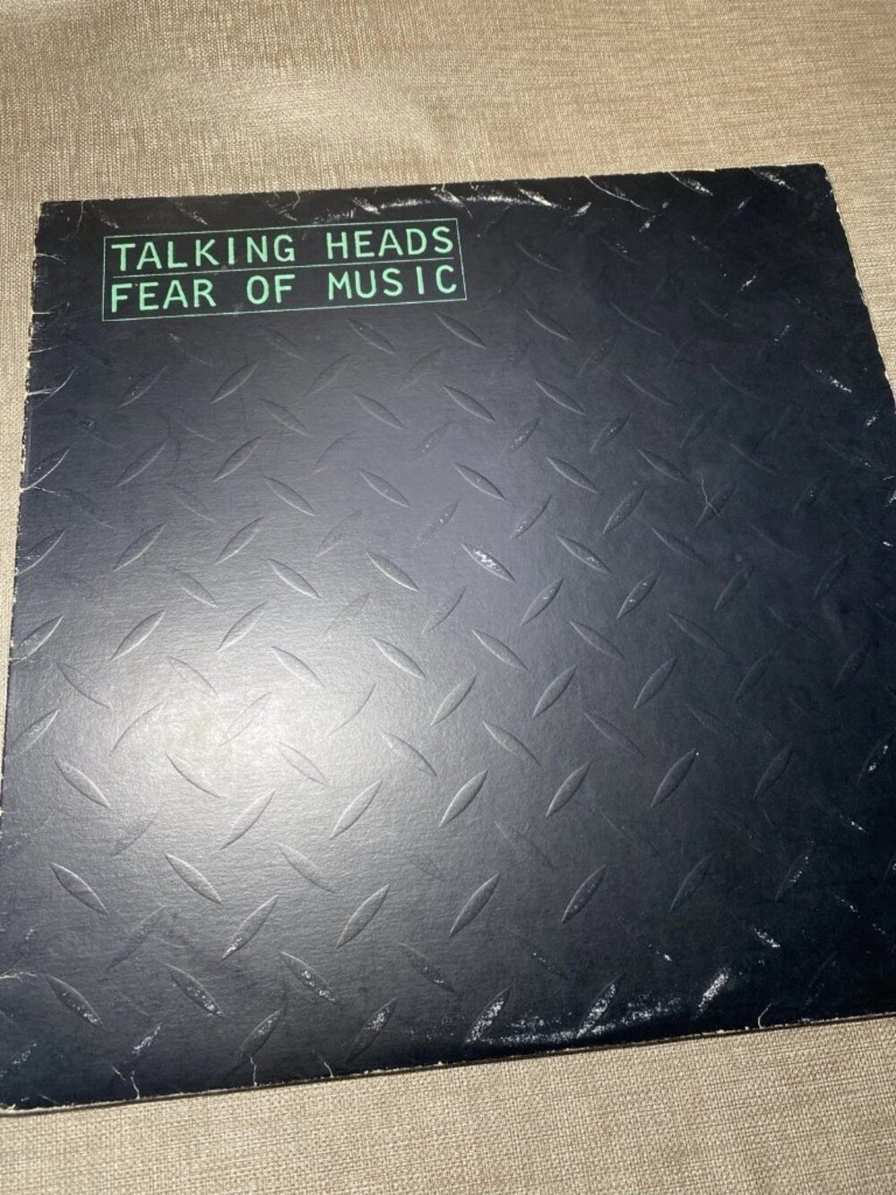 Talking Heads Fear Of Music LP 1979 Sire Vinyl Record Canada Press